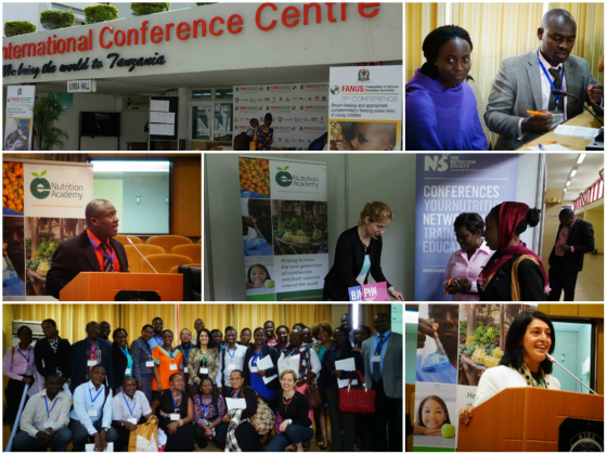 Collage of images from FANUS 2015 in Arusha, Tanzania