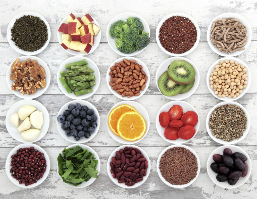Healthy food bowls