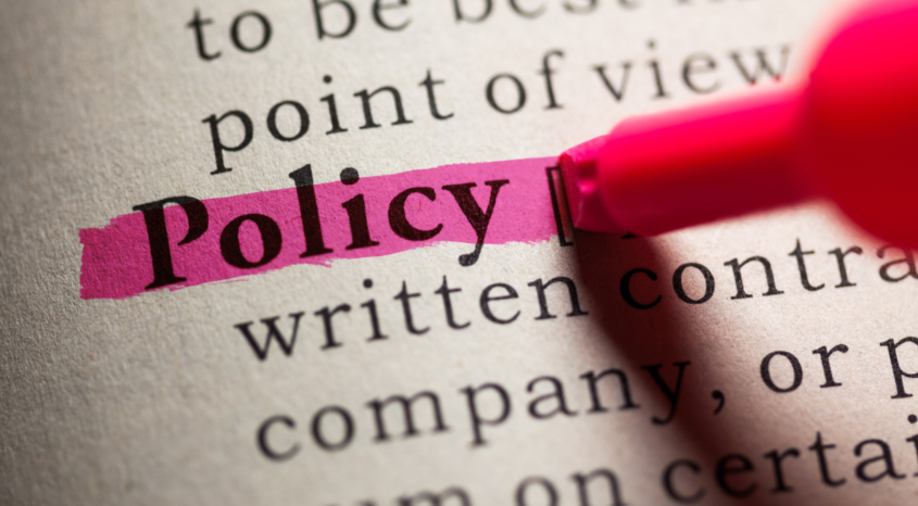 Highlighting word policy