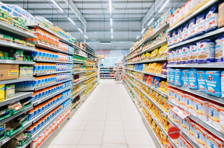 supermarket aisle 