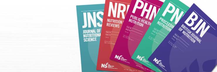 The Nutrition Society's five journals