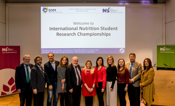Candidates, judges and organisers of the 2nd International Nutrition Student Research Championships